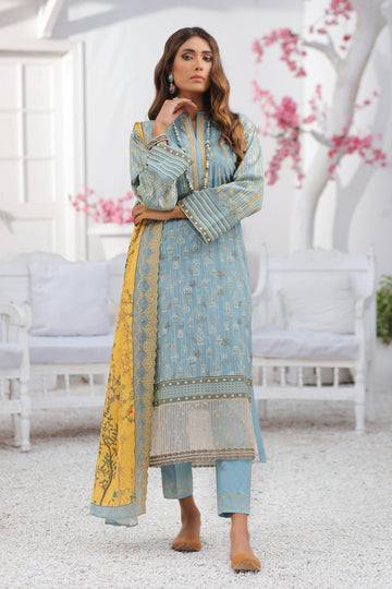 LSM Lakhany EC-2232 Embroidered Lawn 2022 Online Shopping